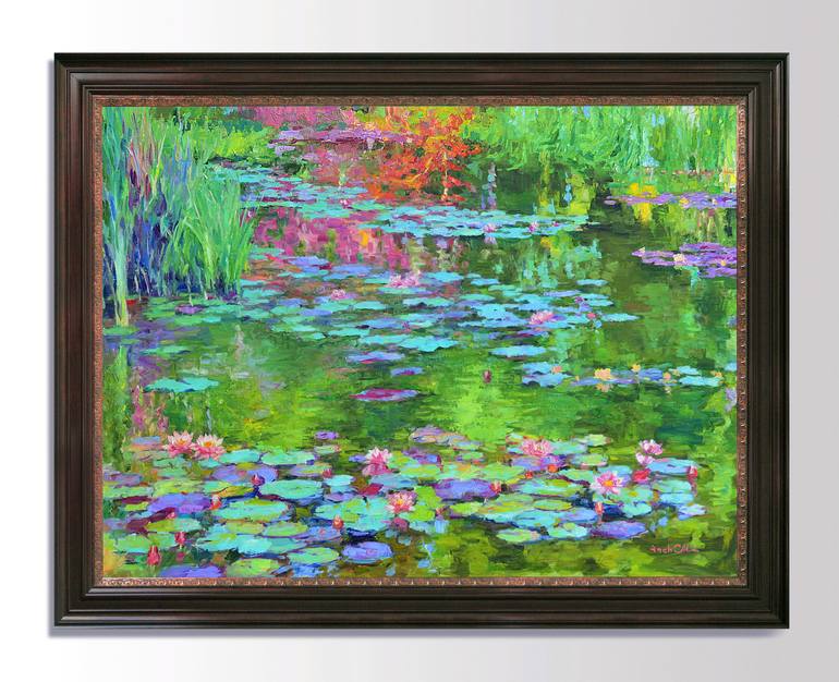 Original Expressionism Landscape Painting by Vachagan Manukyan