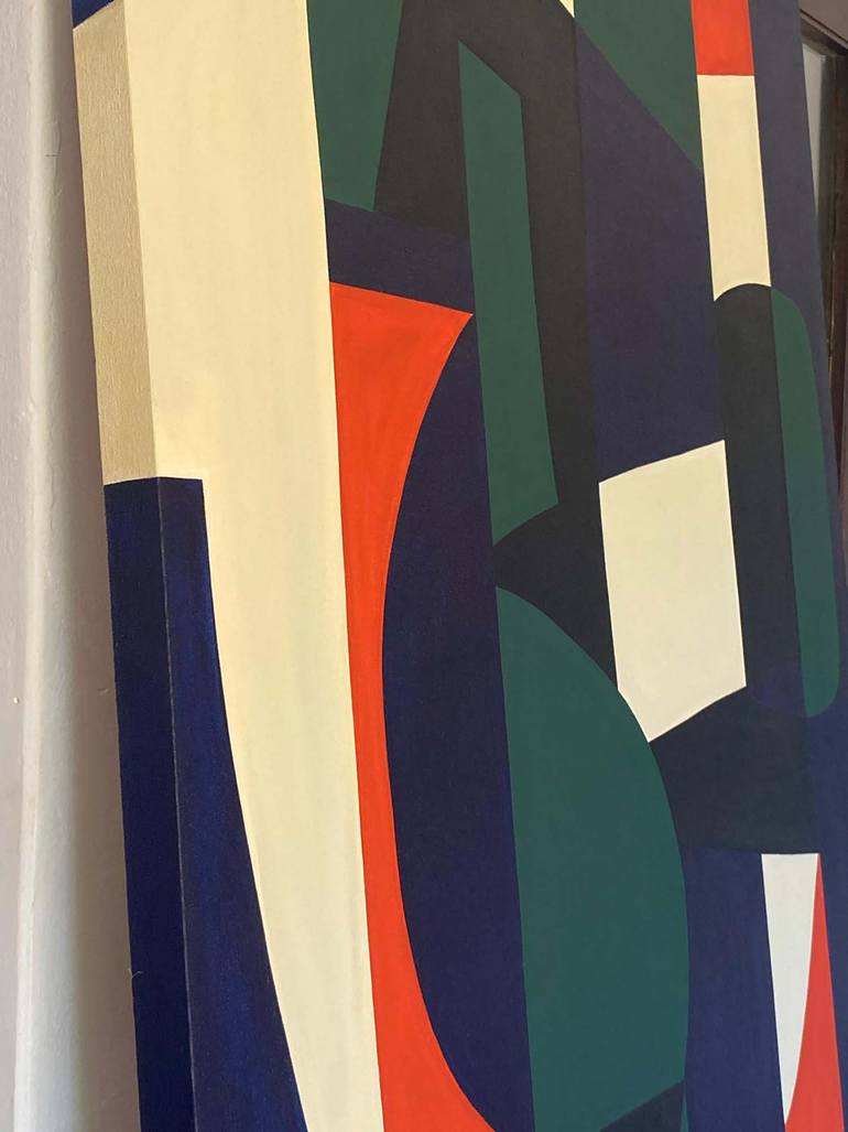 Original Contemporary Abstract Painting by Maria Elena Damiani