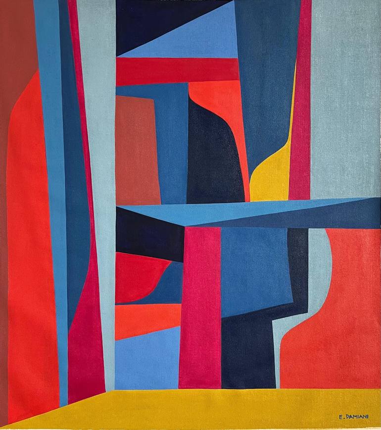 Original Contemporary Abstract Paintings by Helu Damiani