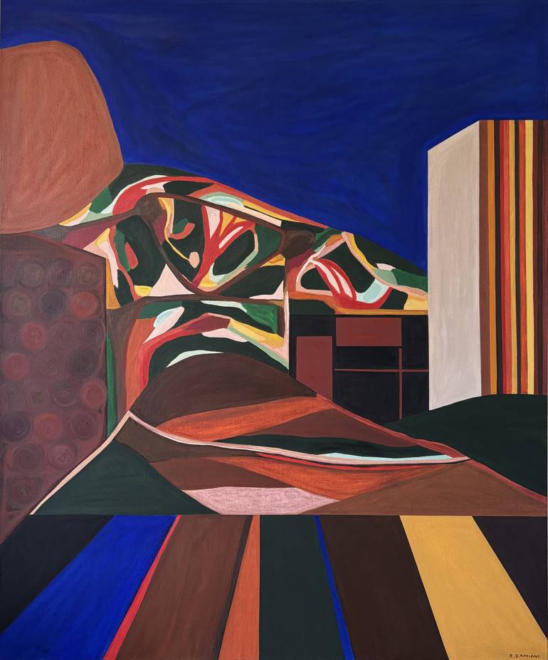 Original  Painting by maria elena damiani