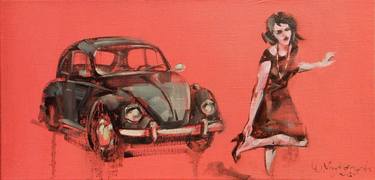 Print of Automobile Paintings by Oleksandr Voytovych