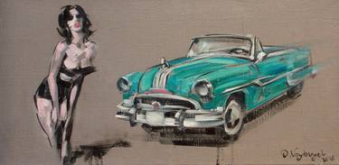 Print of Figurative Automobile Paintings by Oleksandr Voytovych