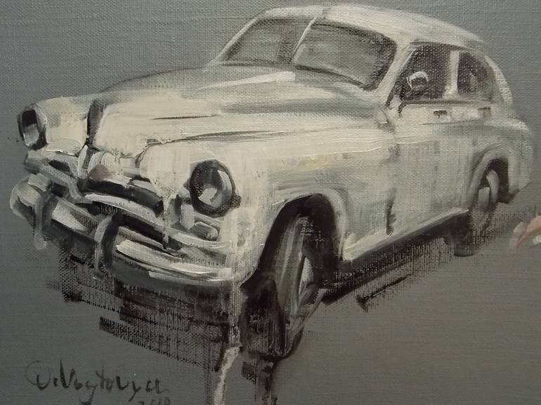 Original Automobile Painting by Oleksandr Voytovych