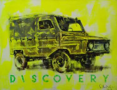 Print of Pop Art Automobile Paintings by Oleksandr Voytovych