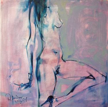 Print of Figurative Nude Paintings by Oleksandr Voytovych