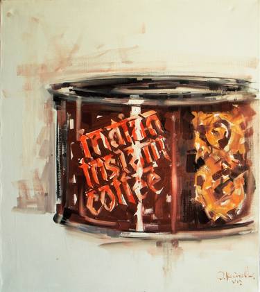 Original Pop Art Food & Drink Paintings by Oleksandr Voytovych