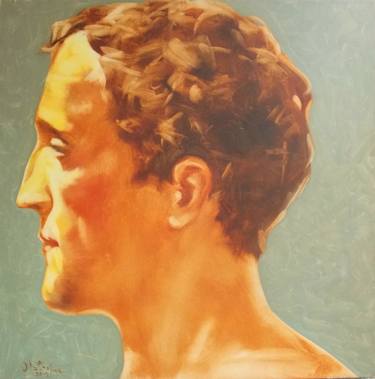 Print of Portrait Paintings by Oleksandr Voytovych