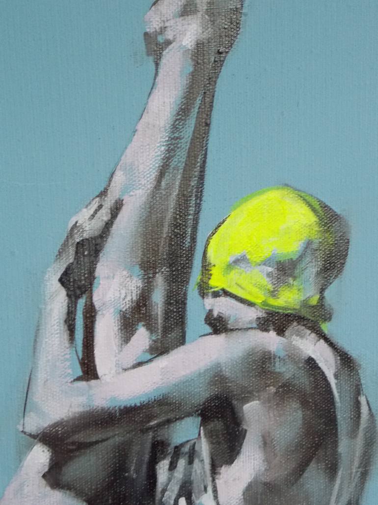 Original Conceptual Sports Painting by Oleksandr Voytovych