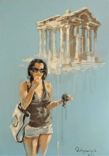 Print of Figurative Architecture Paintings by Oleksandr Voytovych