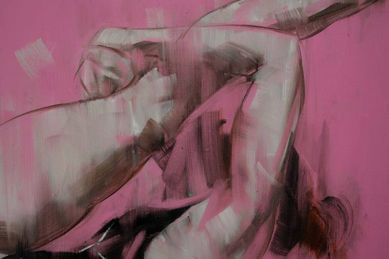 Original Expressionism Sports Painting by Oleksandr Voytovych