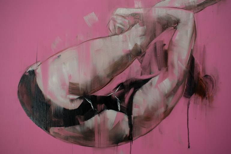 Original Expressionism Sports Painting by Oleksandr Voytovych