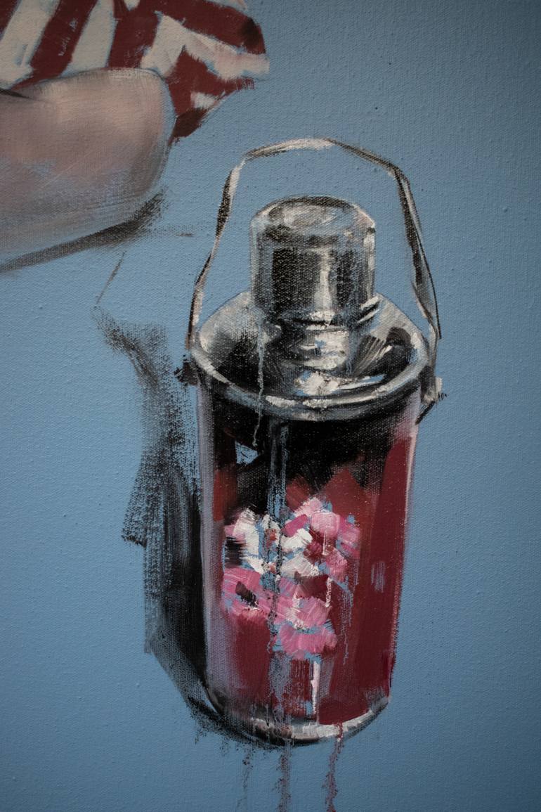 Original Conceptual People Painting by Oleksandr Voytovych