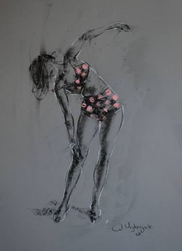 Print of Figurative Body Drawings by Oleksandr Voytovych