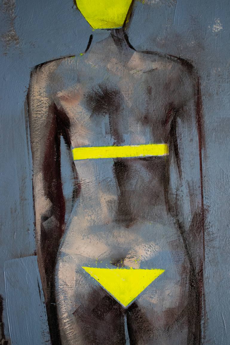 Original Conceptual Language Painting by Oleksandr Voytovych