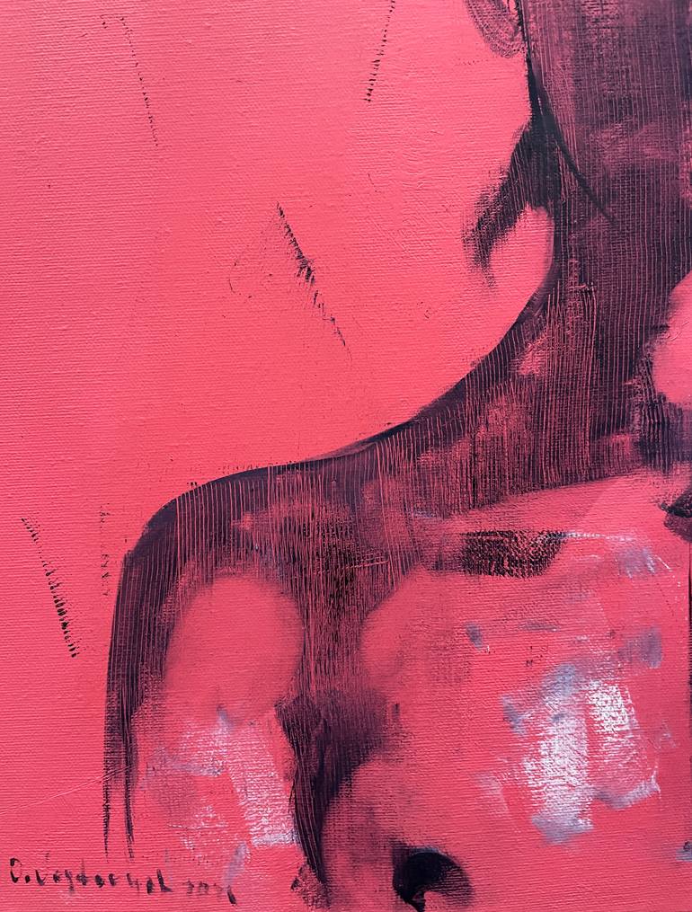 Original Figurative Women Painting by Oleksandr Voytovych
