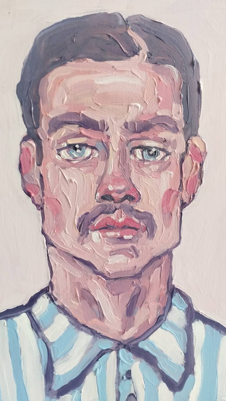 Original Abstract People Painting by Tanya Dim