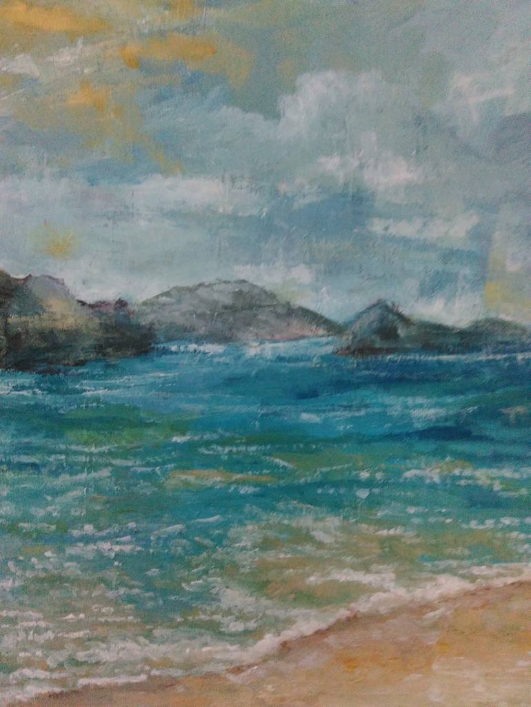 Original Seascape Painting by Tanya Dim