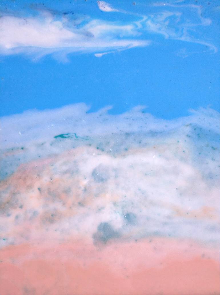 Original Abstract Nature Painting by Vikes Kolomiets