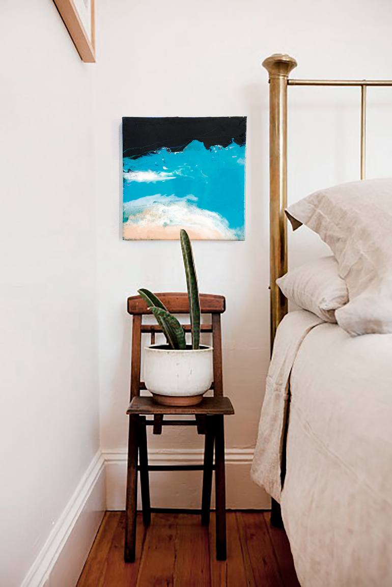 Original Abstract Nature Painting by Vikes Kolomiets