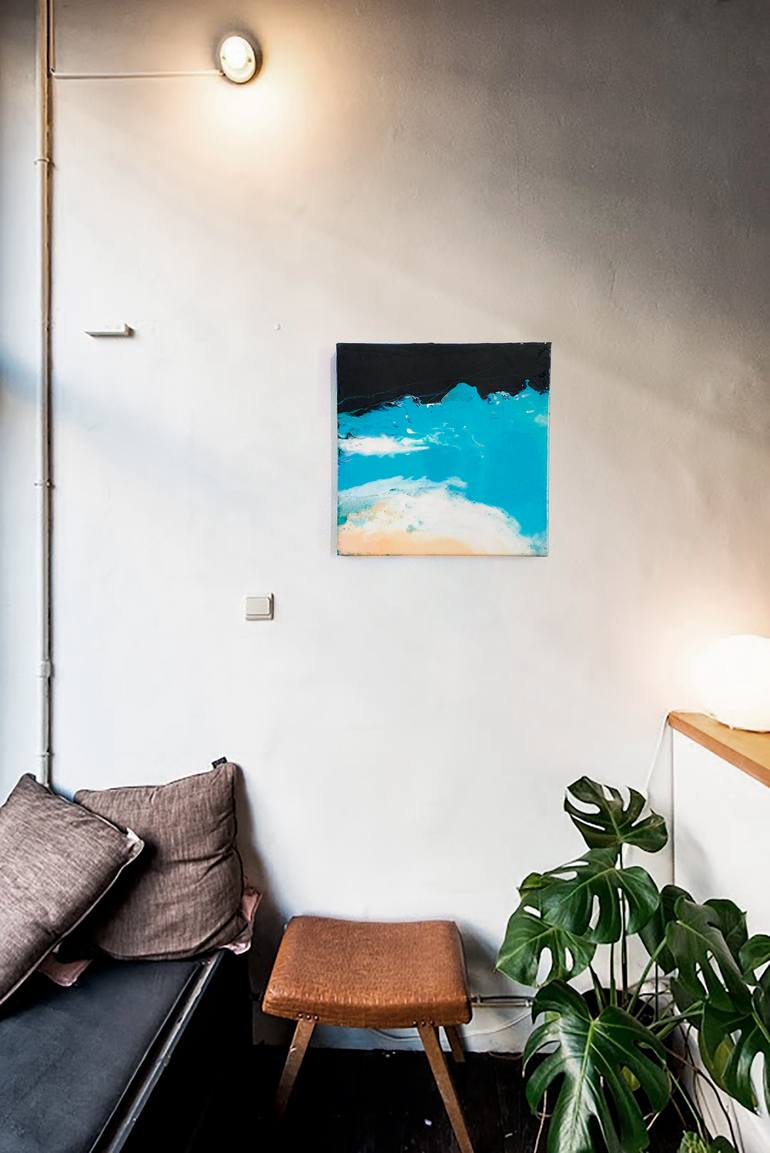 Original Abstract Nature Painting by Vikes Kolomiets