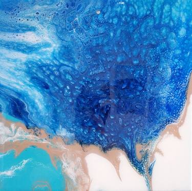Deep wave / Harmony oneself series / Original Abstract Painting on Canvas thumb