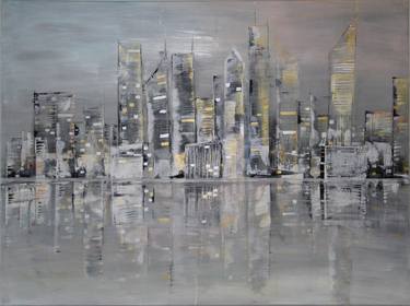 Original Cities Paintings by Lena Lenoir