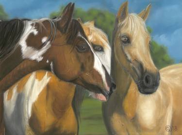 Print of Fine Art Animal Paintings by Sonja Kreisel