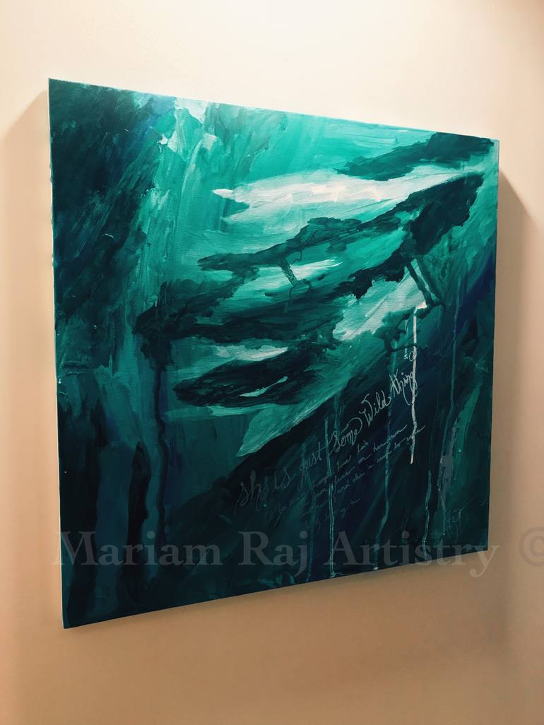 Original Abstract Painting by Mariam Rajput