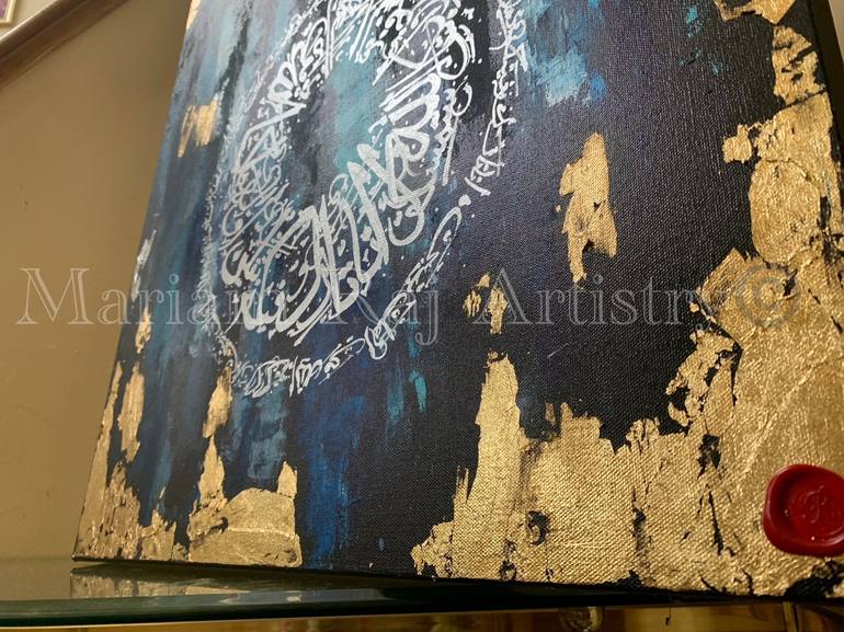 Original Fine Art Abstract Painting by Mariam Rajput