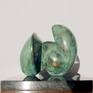 Spiral Forms 4 - Abstract bronze sculpture