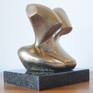 Resolute - abstract bronze sculpture