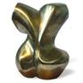 Resolute - abstract bronze sculpture