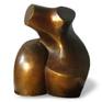 Stretch - abstract bronze by Stephen Williams