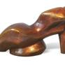 Reclining Figure #1- Abstract bronze sculpture (rear)| Stephen Williams