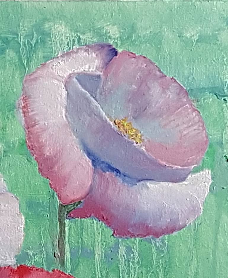 Original Fine Art Floral Painting by Mariia Titova