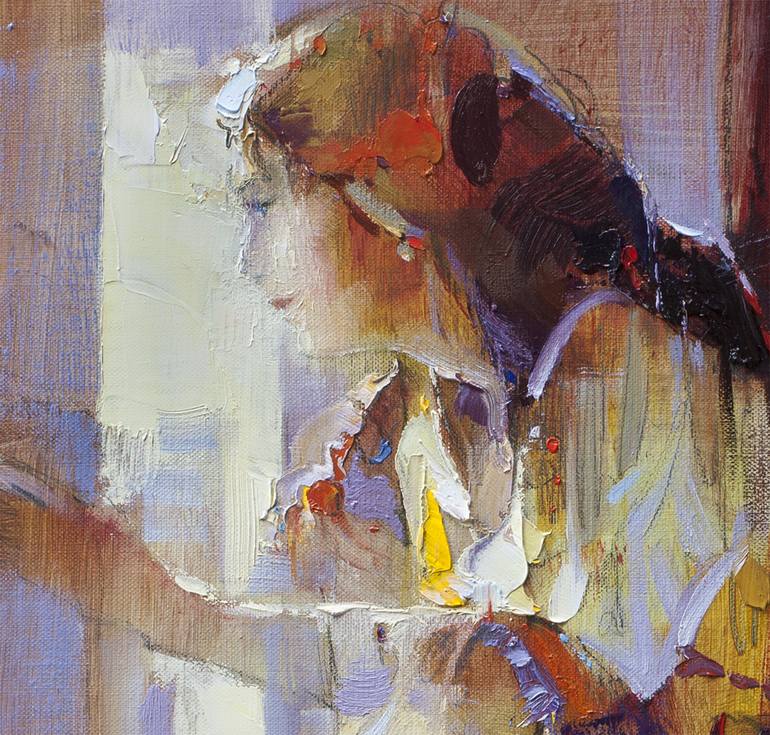 Original Women Painting by Stojan Milanov