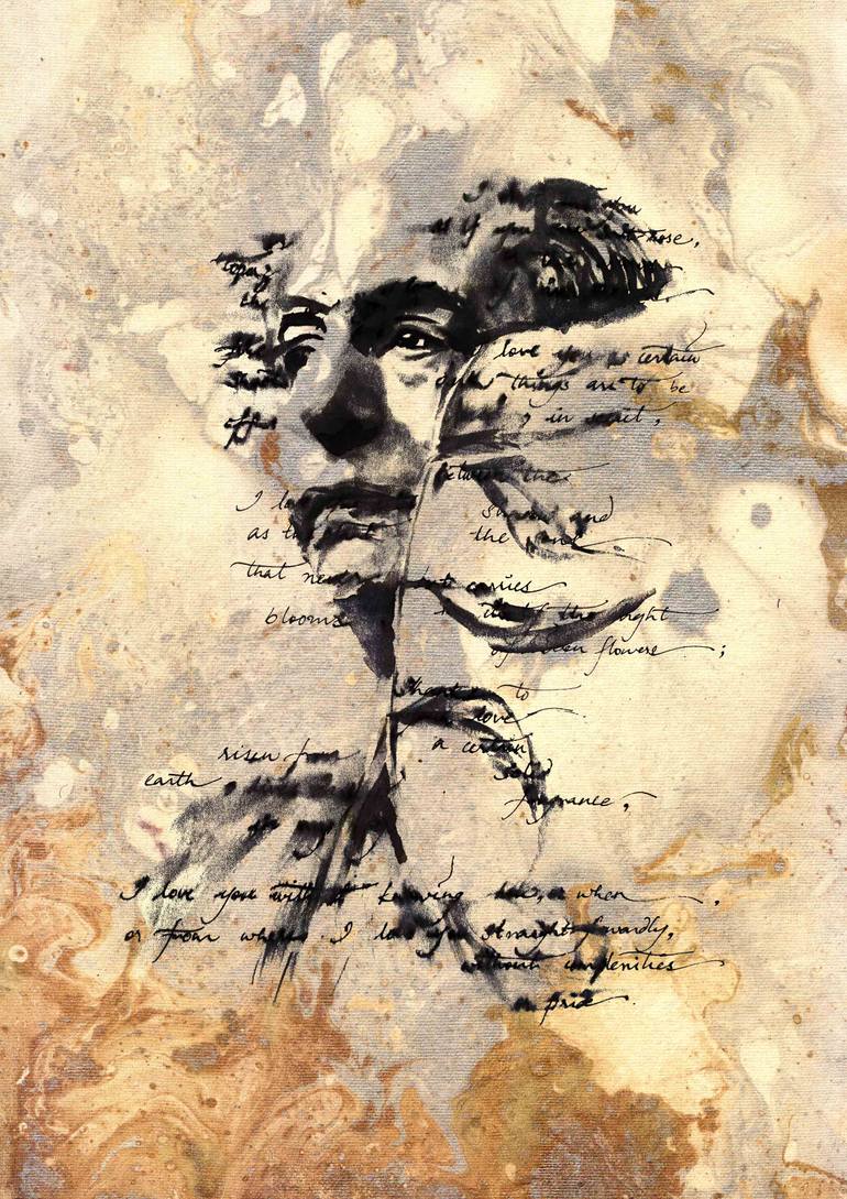 Original Abstract Pop Culture/Celebrity Painting by Radhika Ravindran