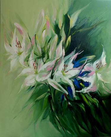 Original Floral Paintings by Mariya Klymenko