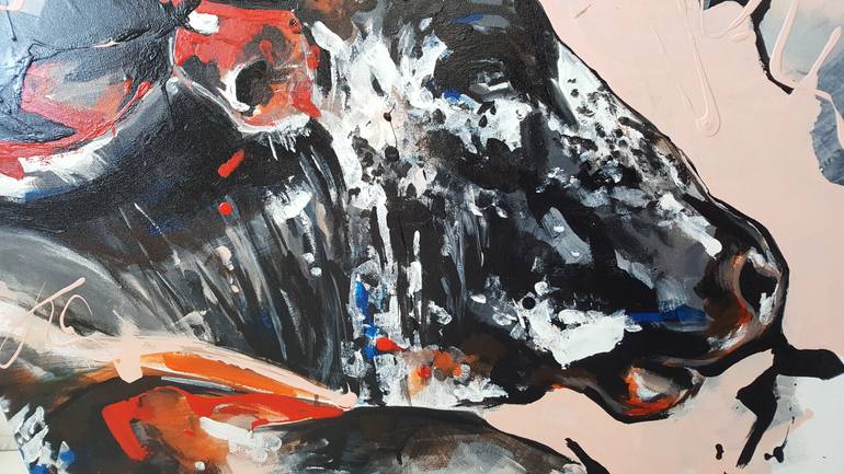 Original Fine Art Animal Painting by Gabriela Holcer