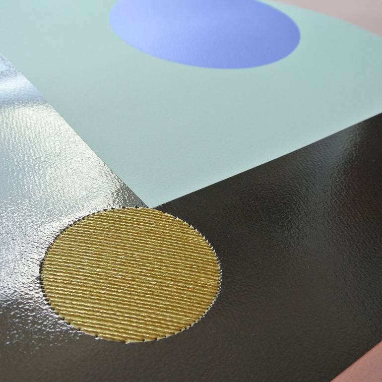 Original Art Deco Abstract Printmaking by Cleo Barbour
