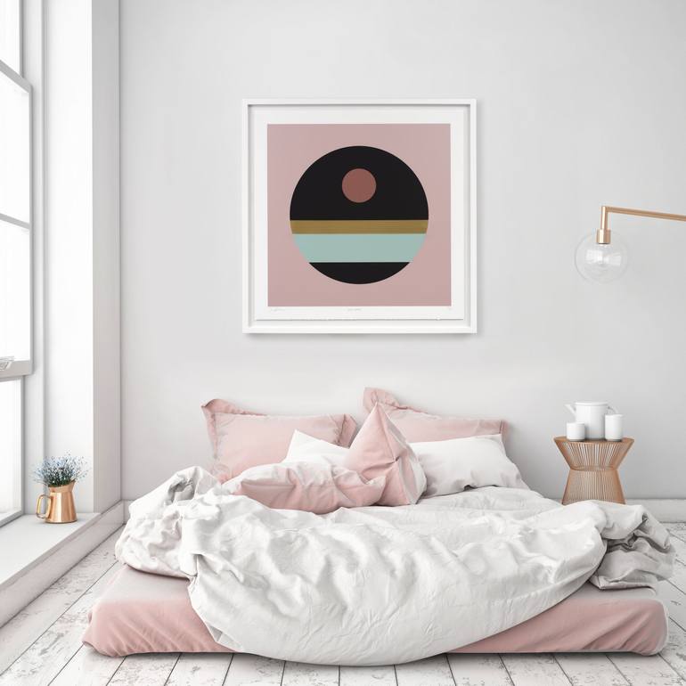 Original Art Deco Abstract Printmaking by Cleo Barbour