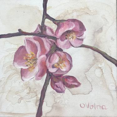 Print of Floral Paintings by Olga Volna