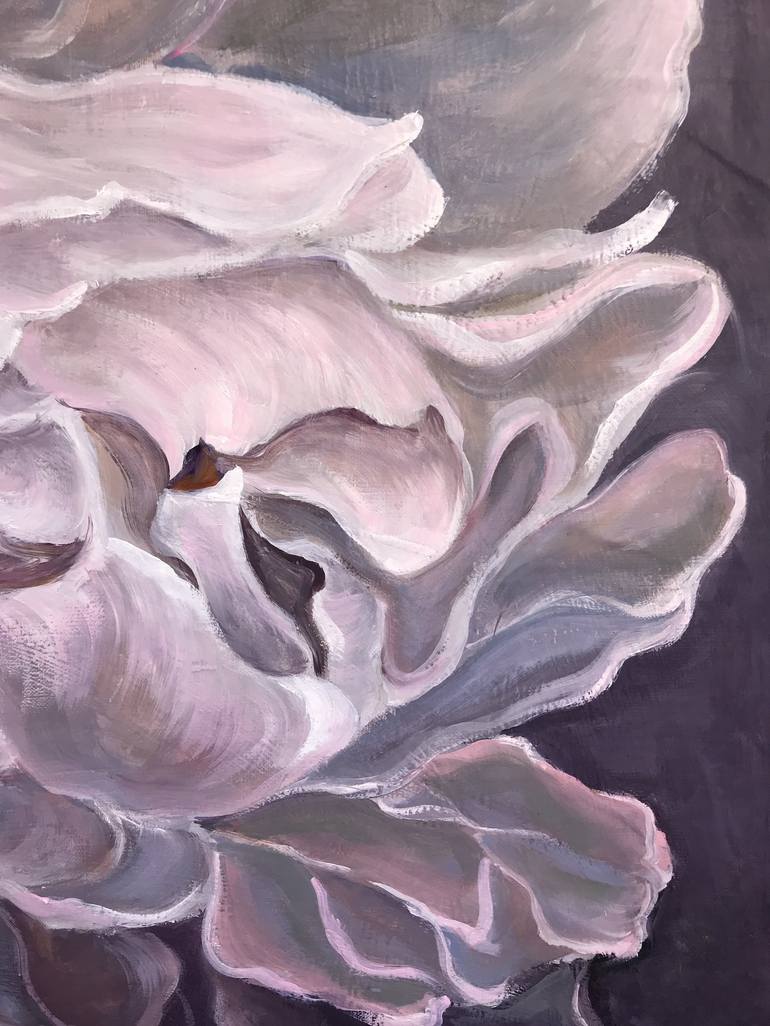 Original Contemporary Floral Painting by Olga Volna