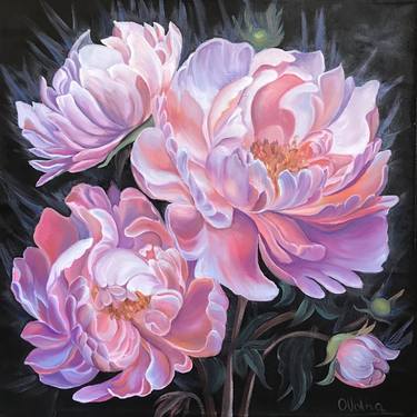 Original Floral Paintings by Olga Volna