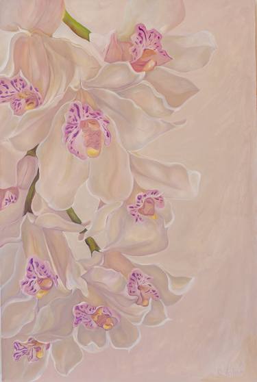 Original Realism Floral Paintings by Olga Volna