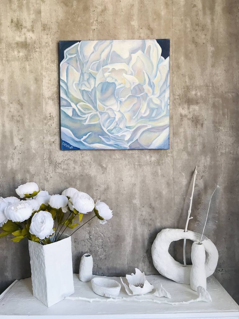 Original Floral Painting by Olga Volna