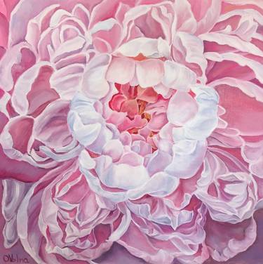 Original Expressionism Floral Paintings by Olga Volna