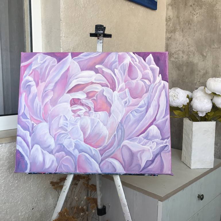 Original Floral Painting by Olga Volna