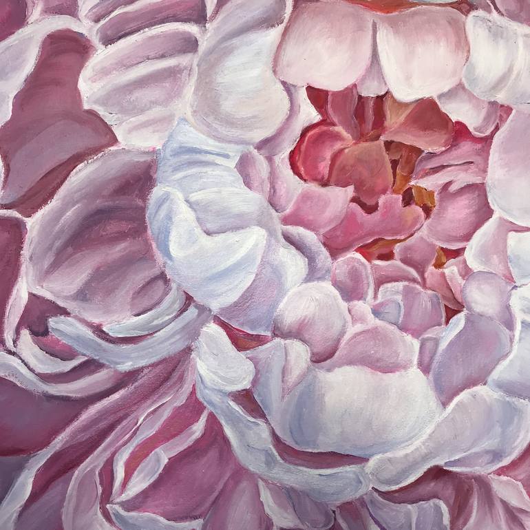 Original Fine Art Floral Painting by Olga Volna