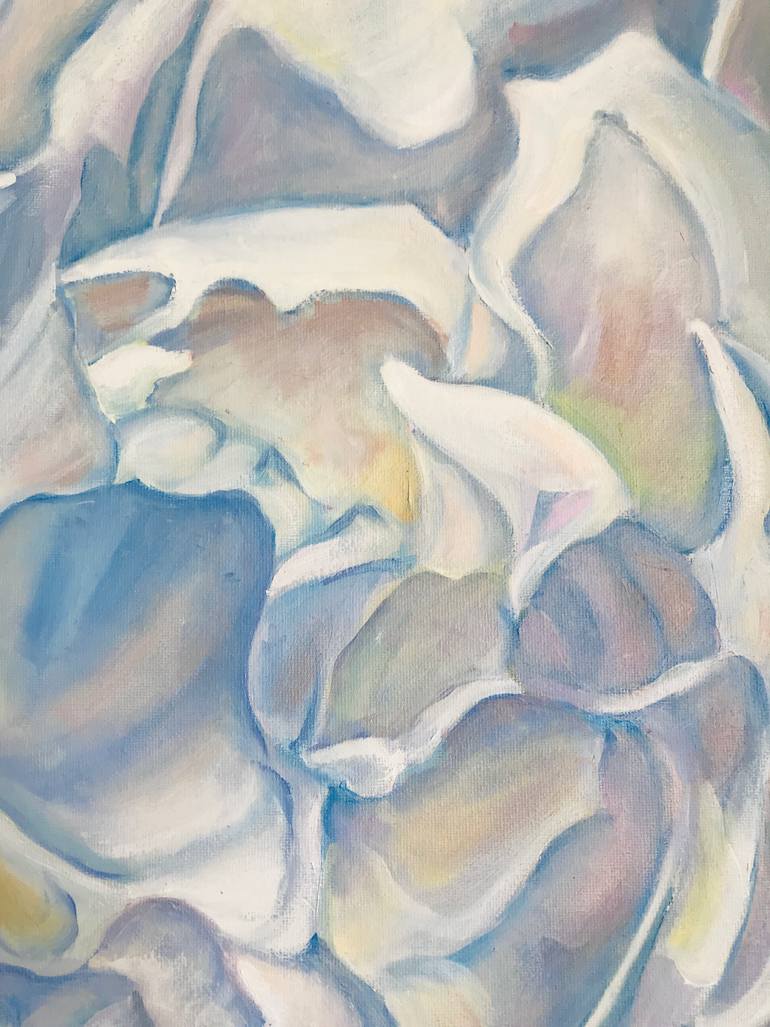 Original Expressionism Floral Painting by Olga Volna